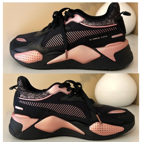 PUMA RS-X Running Shoes Black/Rose Women’s Size 8.5 - Picture 8 of 15
